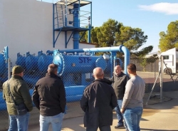 El edil de Agricultura de Almuñécar y miembros de la Junta Central de Usuarios conocen la gestión de la Comunidad de Regante “Las Cuatro Vegas” de Alm