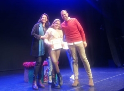 Andrea Rodríguez consigue el primer premio del VI Concurso de Postales Navideñas de Almuñécar