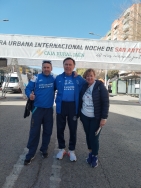 EL C. ATLETISMO ALMUÑÉCAR EN LA XL CARRERA URBANA NOCHE DE SAN ANTÓN.