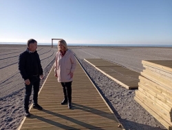 El gobierno municipal sigue invirtiendo en las playas de Motril
