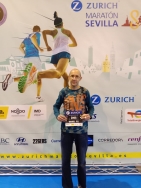 SENSACIONAL MARATÓN DE SEVILLA PARA EL ALMUÑEQUERO DANIEL FERNÁNDEZ CALVACHE.