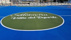 Salobreña renueva de forma integral sus pistas polideportivas
