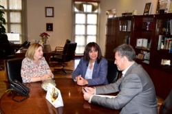 La diputada de Bienestar Social se reúne con la nueva directora de la ONCE en Granada