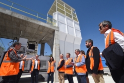 Diputación moderniza la planta de transferencia de residuos de Baza para adaptarse a la normativa medioambiental