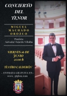 Motril acoge el concierto del tenor Miguel Machado Orozco este viernes en el Teatro Calderón