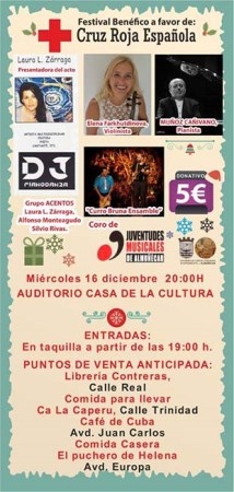Almuñécar celebra esta noche una Gran Gala Musical a benéfico de Cruz Roja Española
