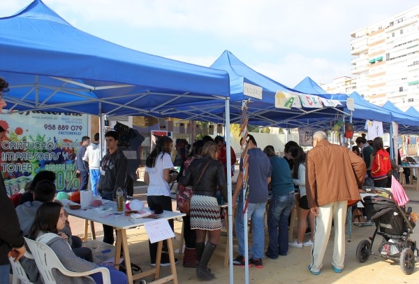 Éxito del 'Encuentro Joven Comarcal 2015' en la plaza de Coronación