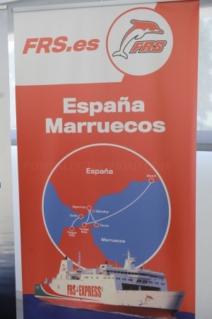 La naviera FRS inaugura en Motril su nueva línea de carga, que conectará los puertos de Motril- Tanger Med con una salida diaria