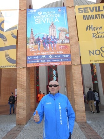 El Club Atletismo Almuñécar en la Zurich Maratón de Sevilla
