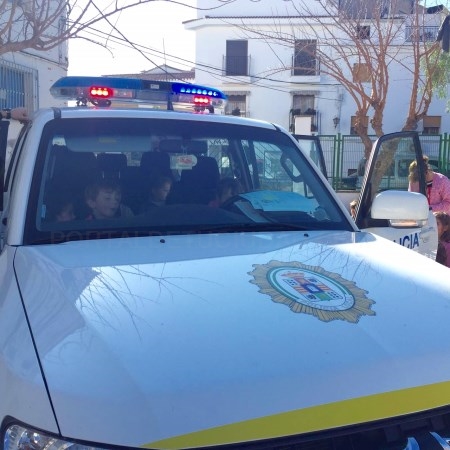 Los escolares de Infantil de Órgiva se examinan en educación vial