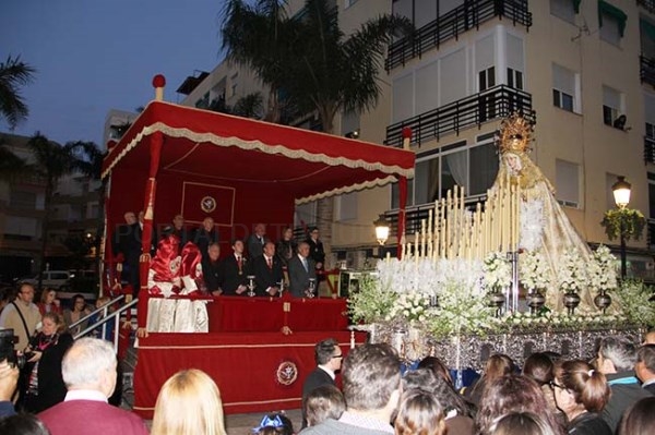 Brillante Domingo de Ramos en la Semana Santa de Almuñécar.