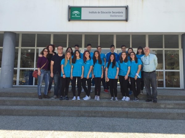 El IES Mediterráneo de Salobreña participa en un viaje de inmersión lingüistica en Francia