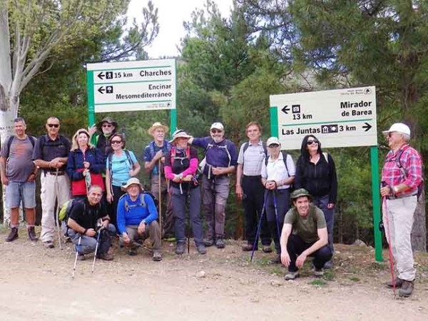 Los senderistas sexitanos visitaron la Sierra de Baza y recorrieron la ruta entre las Juntas de Gor y Charches.