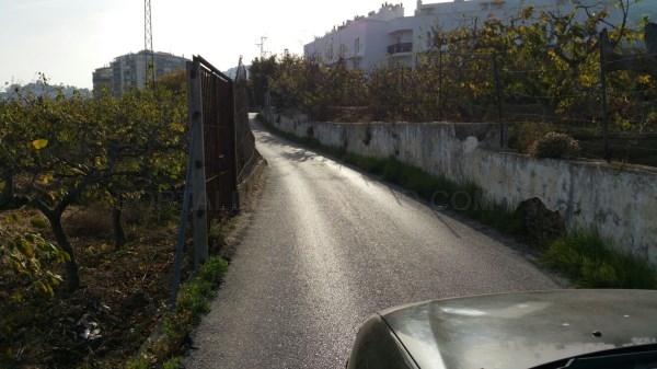 Ciudadanos Almuñécar-La Herradura solicita al Ayuntamiento la ampliación del vial que va del Barrio el Moruno hasta Río Seco y Barrio de San Sebastián