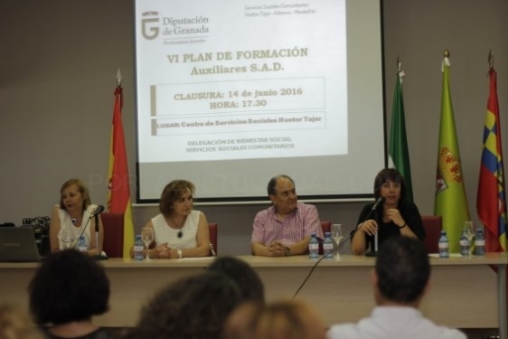 Diputación culmina la formación de 170 profesionales de ayuda a domicilio del Poniente granadino