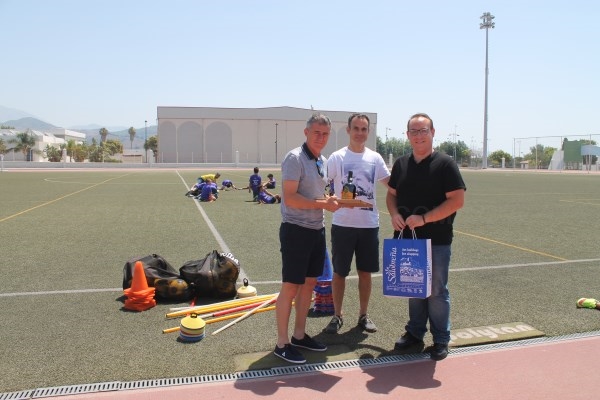 Lucas Alcaraz visita el Campus de Salobreña