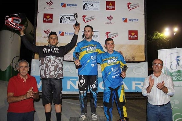 Cuatro podios para el Show Time BMX en la Copa de Andalucía BMX