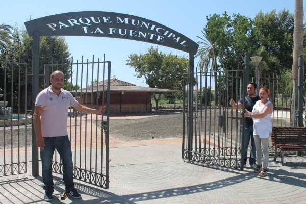 El Parque de la Fuente de Salobreña vuelve a abrir sus puertas