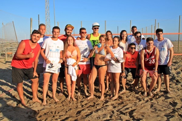 Javier Aznar y David Calero, en masculino, junto a Belén Calero y Arantxa Pareja, en femenino, vencedores del  ‘VI Open Ciudad de Motril’ de Tenis Pla