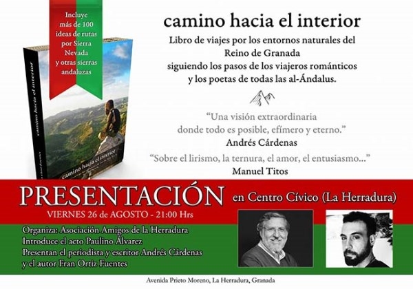 El acto, organizado por los Amigos de La Herradura, será presentado por el periodista Andrés Cárdenas