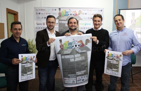 El Paseo de las Explanadas y el Parque de los Pueblos de América acogerán el 18 de diciembre el maratón deportivo solidario ‘Ningún Niño Sin Juguete’