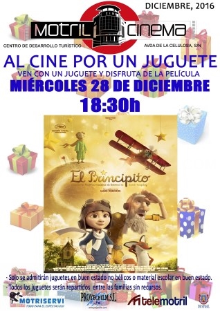 Motril Cinema proyecta este miércoles en el CDT la película ‘El Principito’ con un fin solidario