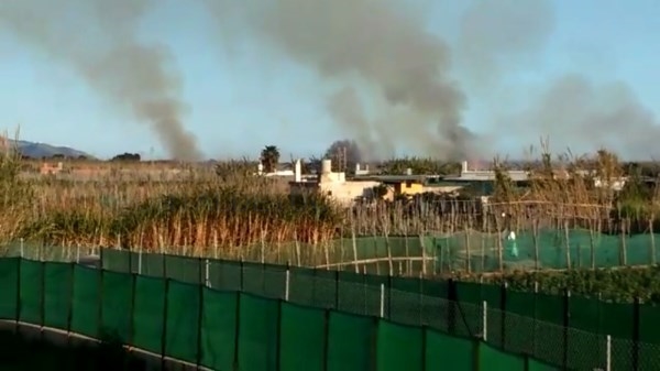 LA VEGA DE SALOBREÑA SUFRE DIVERSOS CONATOS DE INCENDIO