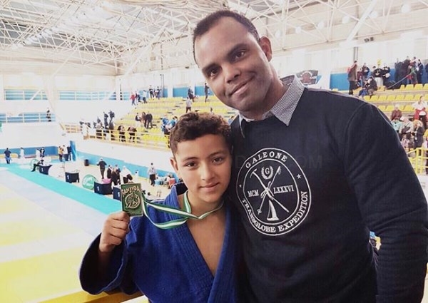 El judoca sexitano Manuel González Rodríguez consigue el bronce en la Copa de Andalucía Sub 13 alevín.