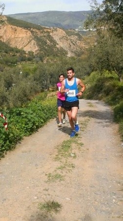 DAVID RUIZ VARGAS (DADIS) GANADOR ABSOLUTO DE LA II CARRERA DE LA MUJER “CIUDAD DE UGÍJAR”, GRANADA.