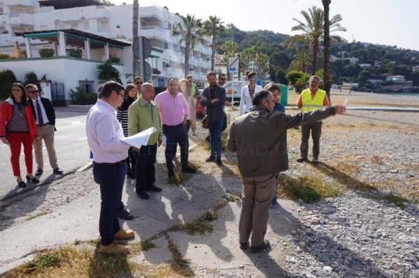 Luz verde al inicio de las obras de remodelación del Paseo Marítimo de La Herradura.