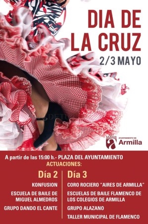 Armilla celebra el Día de la Cruz el 2 y 3 de mayo con buen ambiente y tradición