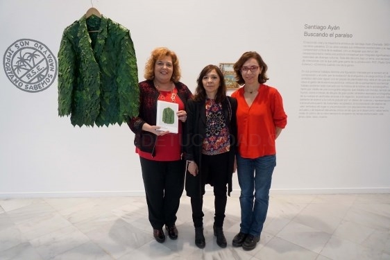 El Palacio Condes de Gabia expone una retrospectiva de la obra de Santiago Ayán