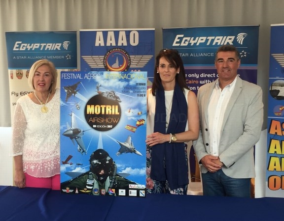El XII Festival Aéreo Internacional se presenta con el reto de reunir en las playas de Motril a unos 60.000 espectadores