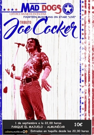 Mad Dogs rinde tributo a Joe Cocker en Almuñécar