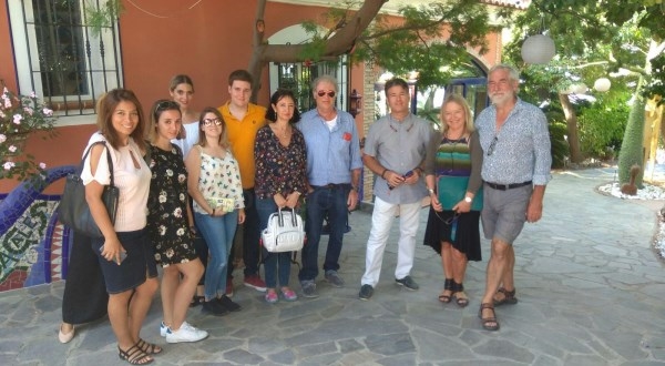 Agentes de viajes especializados en reuniones y congresos visitan la Costa Tropical.