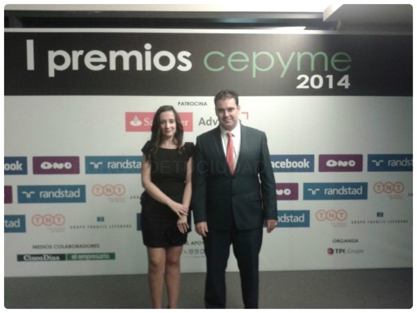 SEBASTIÁN LINDE, ADMINISTRADOR DE FINCAS, CON SU EMPRESA, SEBASTIÁN LINDE Y ASOCIADOS CB, ASOCIADA A AECOST, FINALISTA EN LOS I PREMIOS CEPYME 2014
