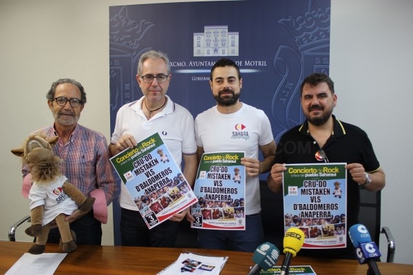 El rock motrileño tiene una cita solidaria con la Asociación Sahara Contigo el próximo viernes 3 de noviembre en el Teatro Calderón