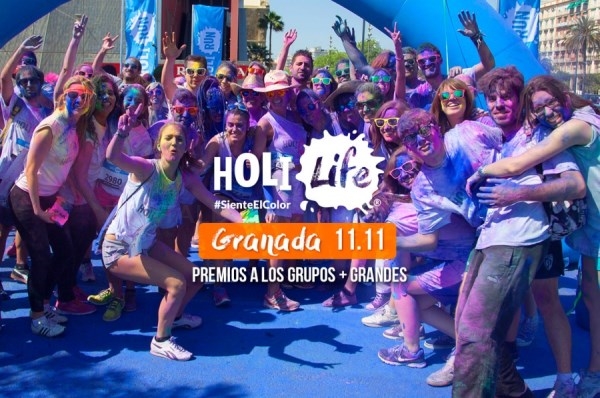La carrera de colores Holi Life celebra su segunda edición en la ciudad este sábado