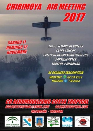 SALOBREÑA ACOGE LA COMPETICIÓN DE AEROMODELISMO “CHIRIMOYA AIR MEETING 2017”