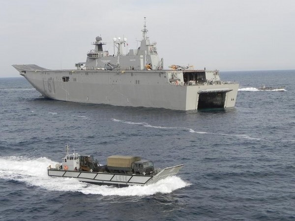 El buque anfibio portaaeronaves Juan Carlos I hará escala en el Puerto de Motril el próximo 19 de mayo