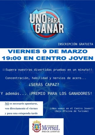 La actividad Uno Para Ganar y el viaje organizado para el FicZone 2018 ofrecen un completo fin de semana a los jóvenes de Motril