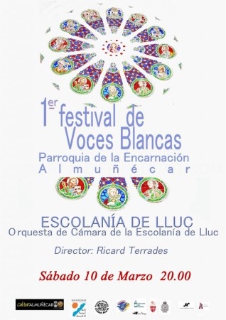 La Escolanía y la Orquesta de Cámara de Lluc (Mallorca) se presentan este sábado en Almuñécar