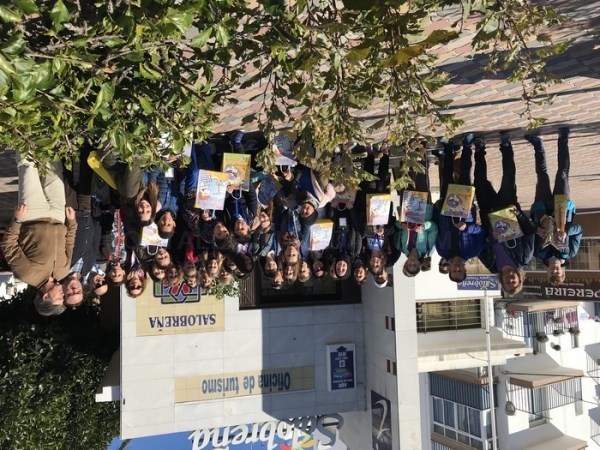ALUMNOS DEL PROYECTO ERASMUS PLUS VISITAN SALOBREÑA