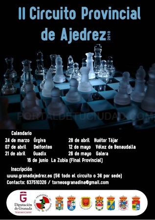 Órgiva inaugura este sábado el  Circuito de Ajedrez de Diputación