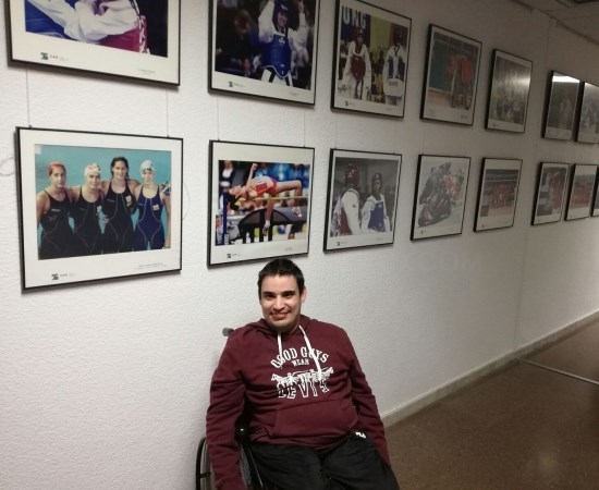 El jugador motrileño de Boccia Fernando Antúnez participa el fin de semana en Campeonato Europeo Regional que se celebra en Pinto