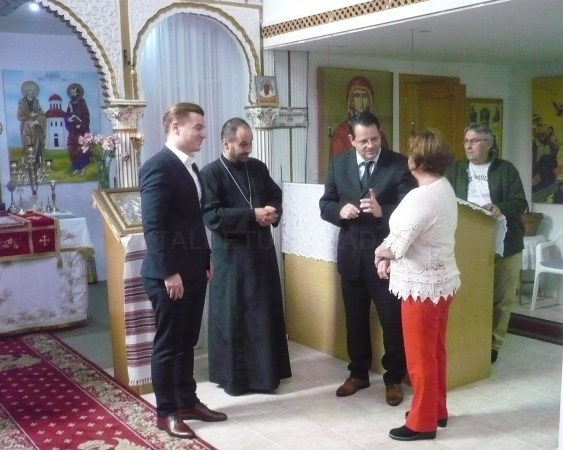Mercedes Sánchez se reúne con la delegación del Ministerio de Rumanos en el Extranjero y del Consulado Rumano en Almería