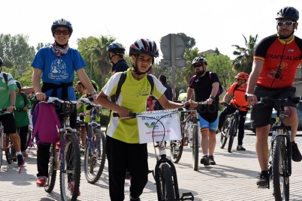 La IX Ciclo Ruta reúne cerca de 3.000 escolares en Diputación en defensa  de la Vega