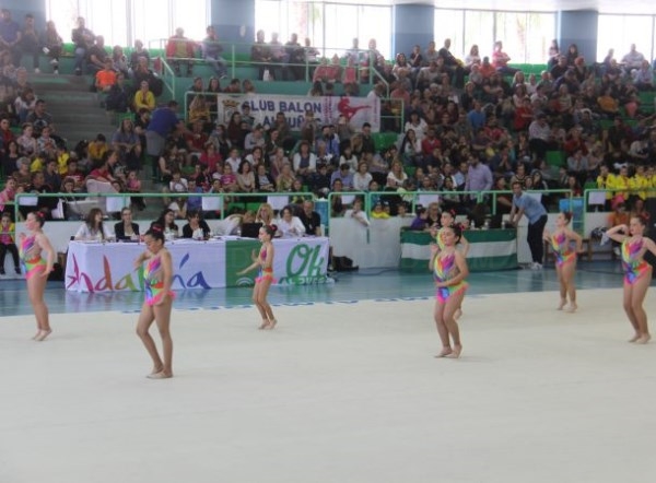 Almuñécar vivió la fiesta de la Gimnasia Rítmica con la celebración del V Torneo Gimnasia Rítmica