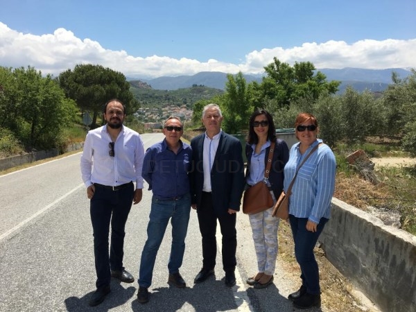 Diputación invierte más de 200.000 euros en la reparación de la carretera de acceso a Beas de Granada