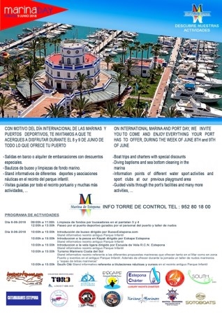 Marinas del Mediterráneo celebra el Marina Day con numerosas actividades en sus puertos deportivos